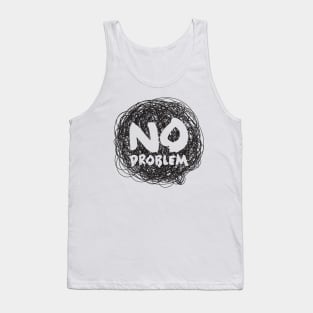 No Problem Bubble Tank Top